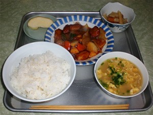 寮　食事